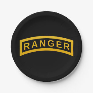Ranger Tab Paper Plate