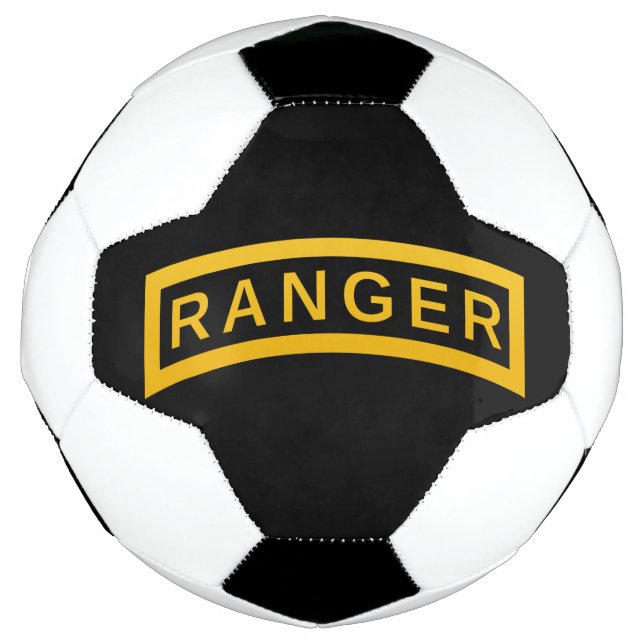 Ranger Tab Soccer Ball (Front)