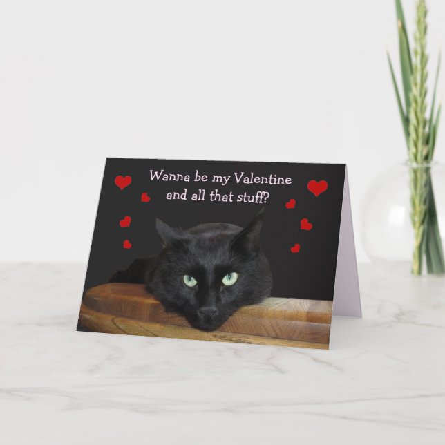 Ranger "Wanna Be My Valentine" Greeting Card (Front)