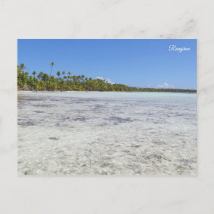 Rangiroa Blue Lagoon Postcard