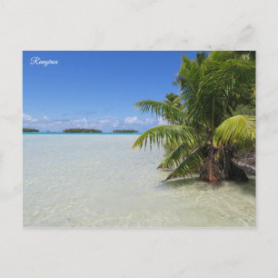 Rangiroa Blue Lagoon Postcard
