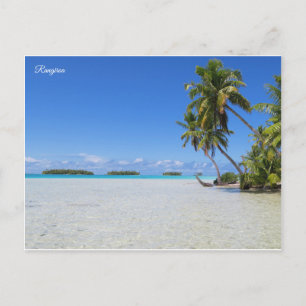 Rangiroa Blue Lagoon Postcard