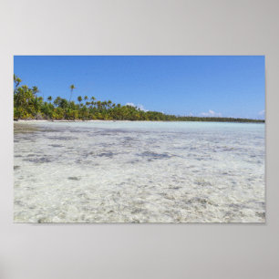 Rangiroa Blue Lagoon Poster
