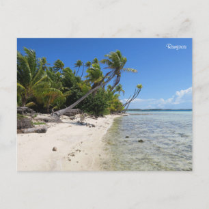 Rangiroa French Polynesia Holiday Postcard