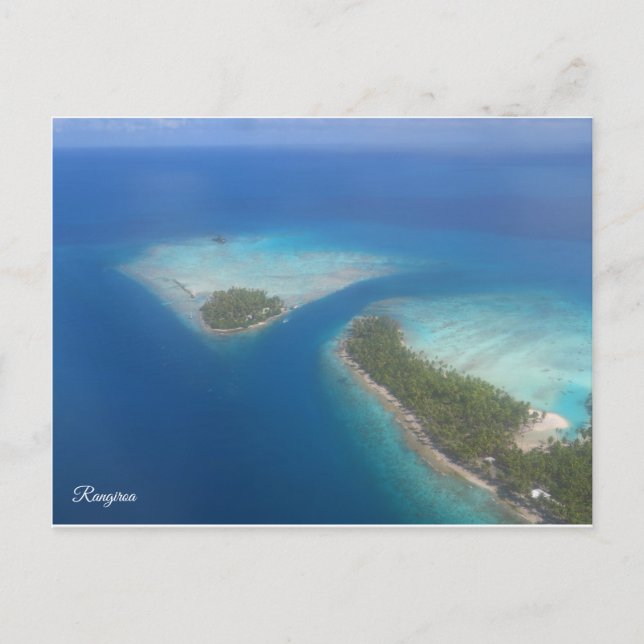Rangiroa French Polynesia Postcard (Front)