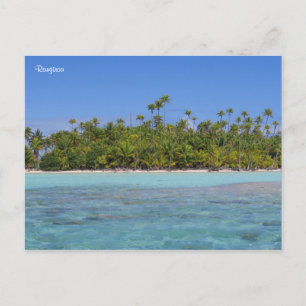 Rangiroa French Polynesia Postcard