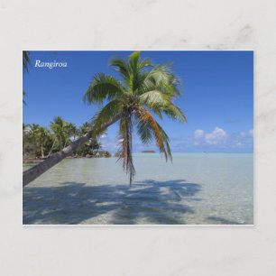 Rangiroa French Polynesia Postcard