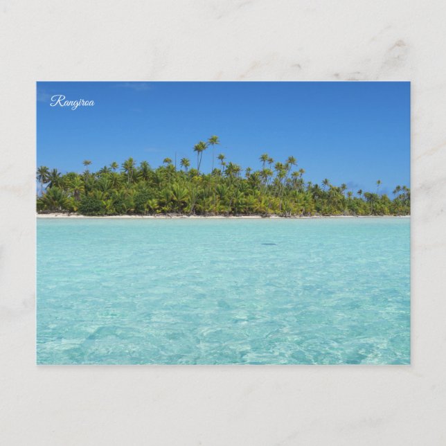 Rangiroa Tropical Island Postcard (Front)