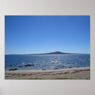 Rangitoto Island, New Zealand Poster