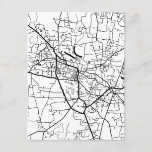 Rangpur Bangladesh City Map Postcard