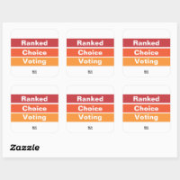 Ranked Choice Voting 3 Stripes