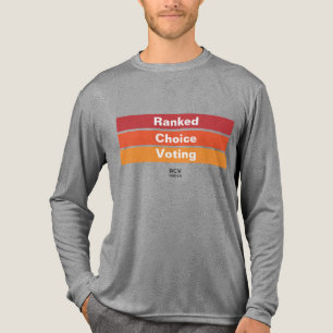 Ranked Choice Voting 3 Stripes Tri-Blend Shirt