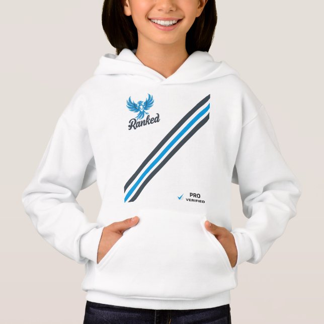 Ranked Pro Gamer Stripe Hoodie (Front)