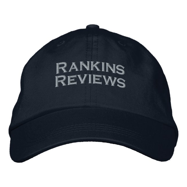 Rankin’s Reviews Embroidered Hat (Front)