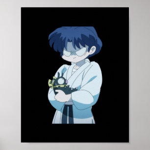 Ranma 12 Akane Tendo Sticker  Poster