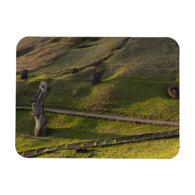Rano Raraku, Rapa Nui, Easter Island, Chile Magnet (Horizontal)