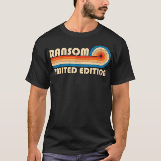 RANSOM Surname Retro Vintage s s Birthday Reunion  T-Shirt