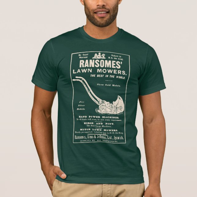 Ransomes' Lawn Mower T-Shirt (Front)