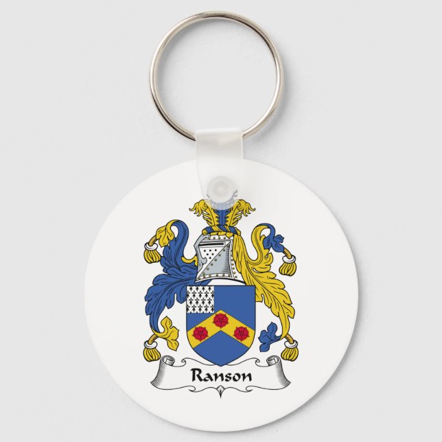 Ranson Family Crest Key Ring (Front)