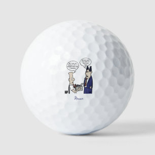 Rant Cartoon Golf Ball