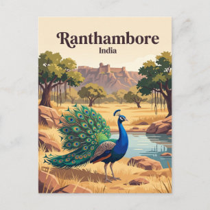 Ranthambore National Park India Postcard