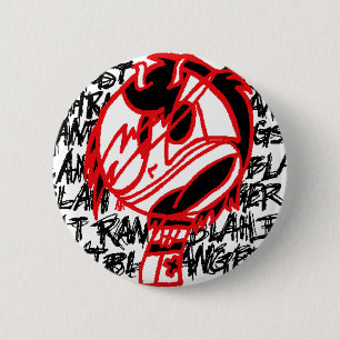 ranting emo 6 cm round badge