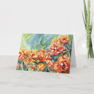 Ranunculus Blank Notecards