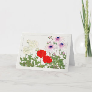 Ranunculus by Tanigami Konan Card