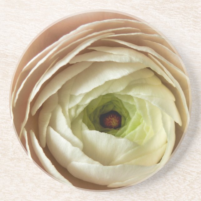 Ranunculus Flower Coaster (Front)