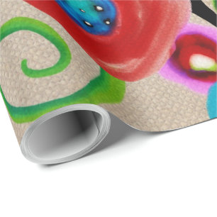 Ranunculus Luxury Wrapping Paper