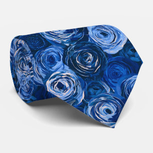Ranunculus Pattern Groomsman Boyfriend Vintage Wed Tie