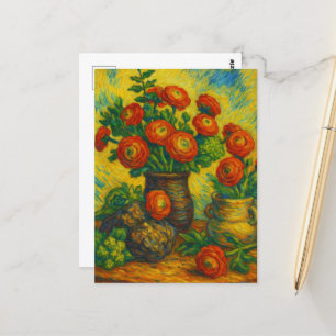 Ranunculus Postcard