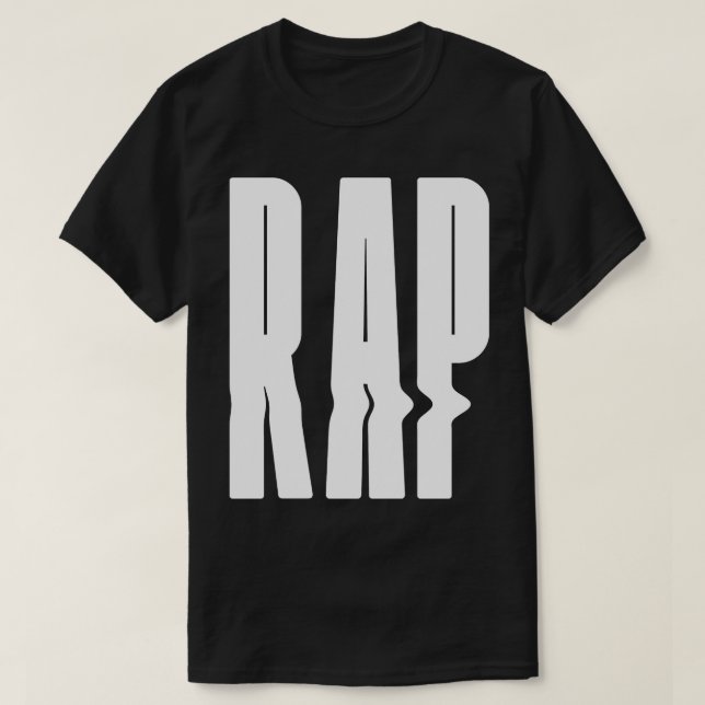 rap bold design T-Shirt (Design Front)