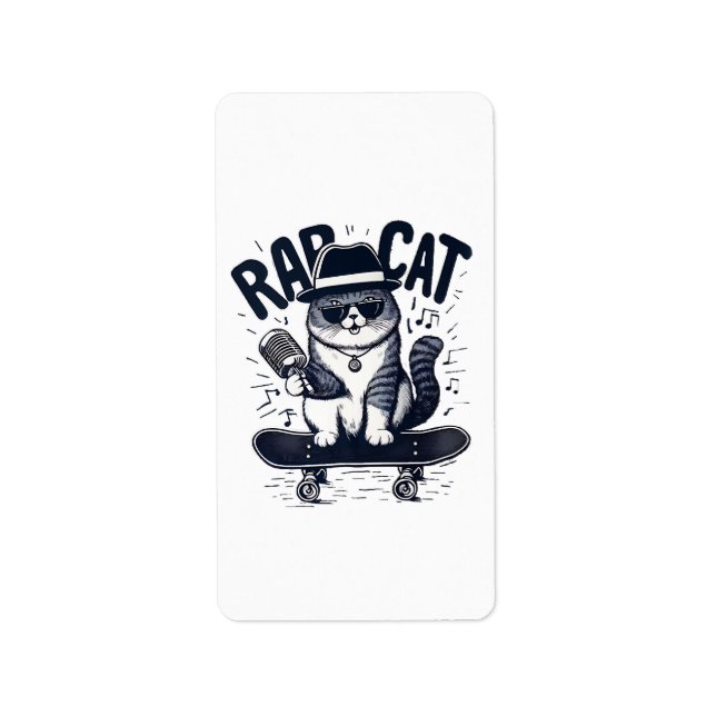 Rap Cat Harmony Label (Front)