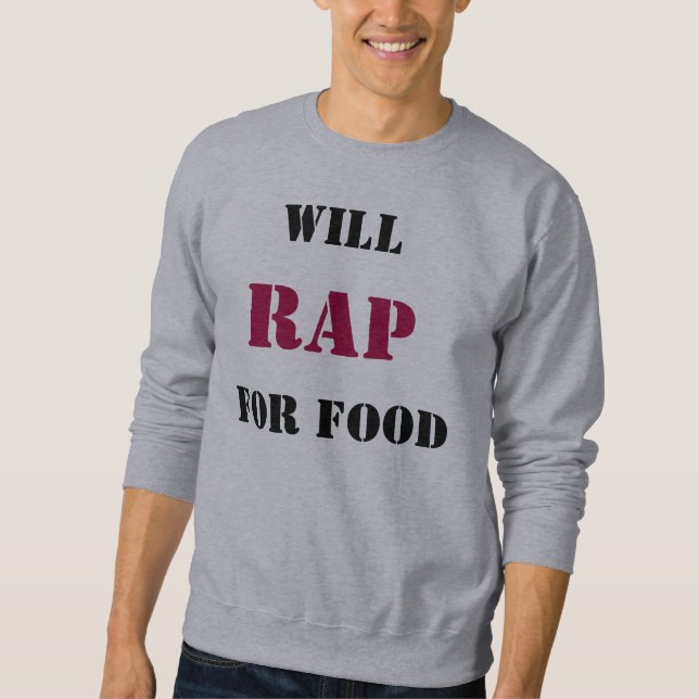 Rap for food t shirt (Front)