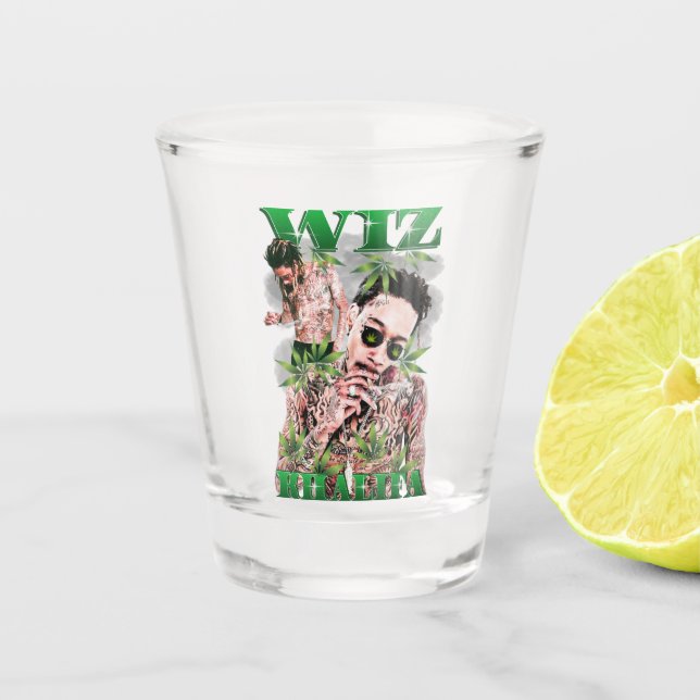 Rap Hip Hop Shot Glass (Front)
