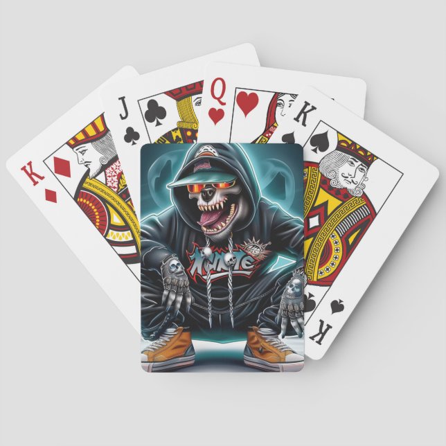 Rap Map Sets Playing Cards (Back)
