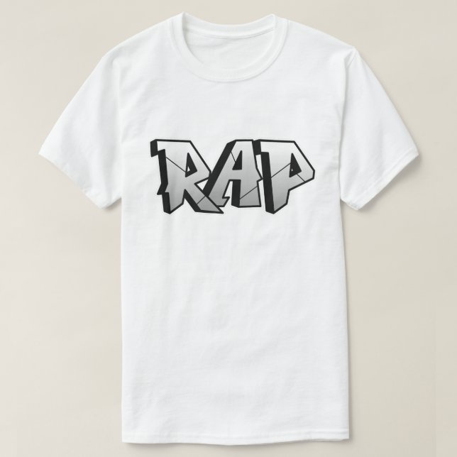 Rap Music Tshirt (Design Front)