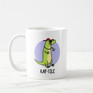 Rap-tile Funny Reptile Lizard Pun  Coffee Mug