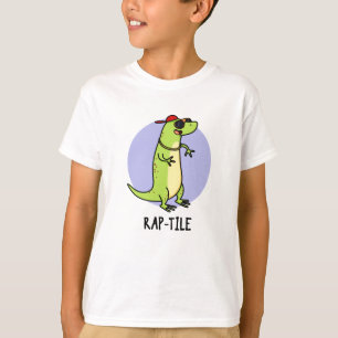 Rap-tile Funny Reptile Lizard Pun T-Shirt