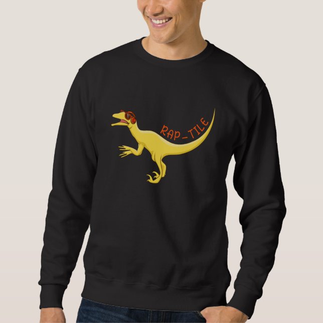 Rap tile Rapper Reptile Hip hop Rap Music Sweatshirt (Front)
