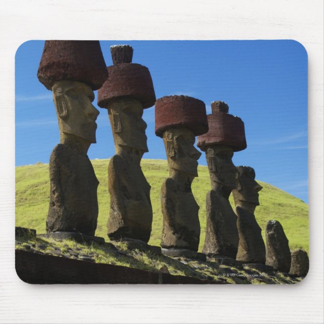 Rapa Nui artefacts, Easter Island Mouse Pad (Front)