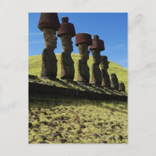 Rapa Nui artefacts, Easter Island Postcard