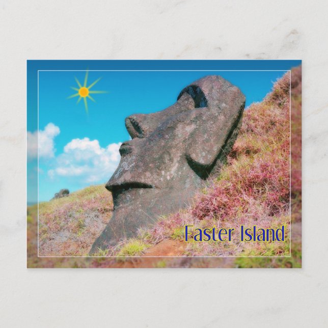 Rapa Nui, Easter Island Postcard (Front)