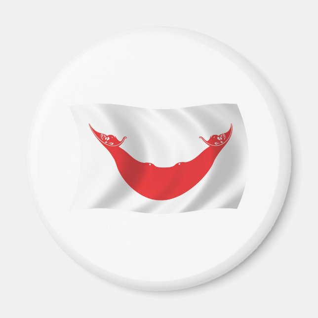 Rapa Nui Flag Magnet (Front)