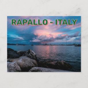 Rapallo, Italy Postcard