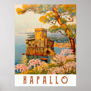 Rapallo, Italy Poster