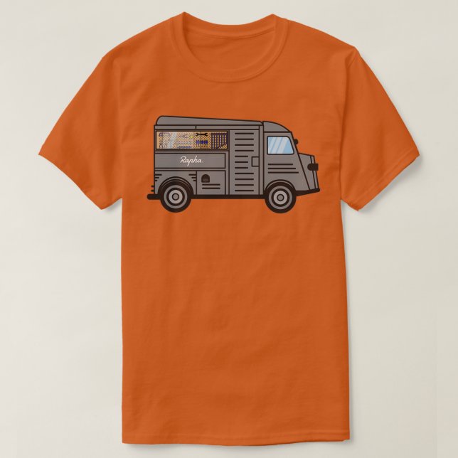Rapha Truck Mobile Workshop  T-Shirt (Design Front)