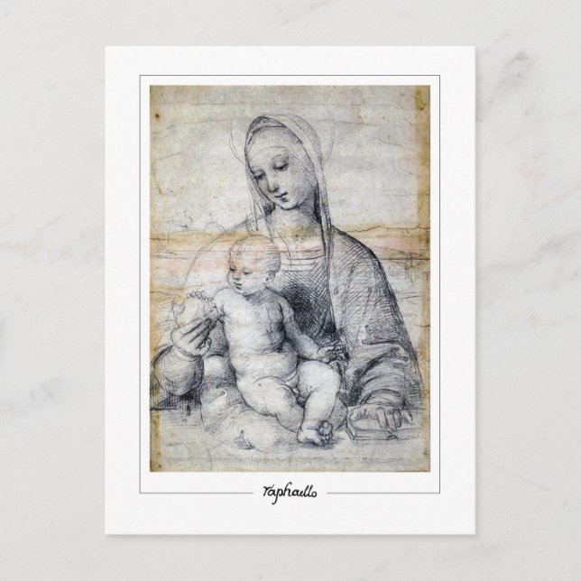 Raphael #139 - Fine Art Postcard (Front)