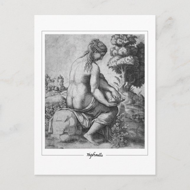 Raphael #300 - Fine Art Postcard (Front)